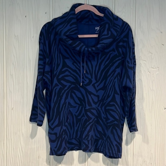 Style & Co. Tops - STYLE & co sport cowl neck pullover, size L